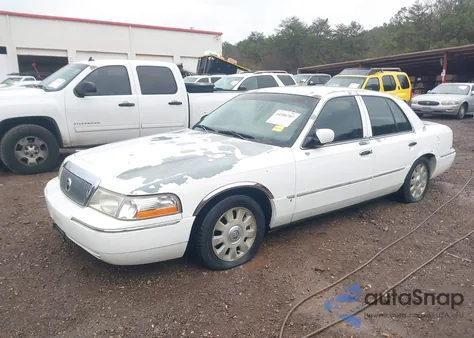 2004 Mercury Grand Marquis Ls z USA, uszkodzony, nr VIN 2MEFM75WX4X665191